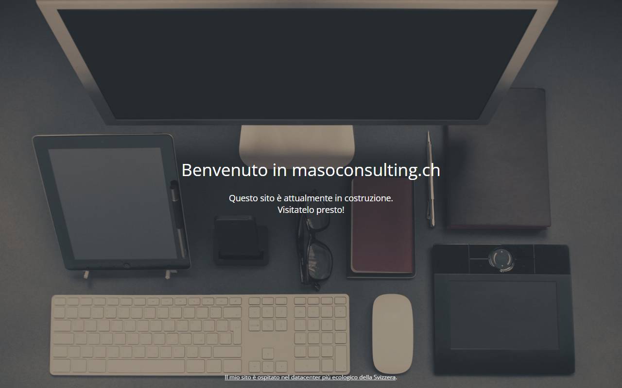 Anteprima del sito: MA-SO Consulting Sagl