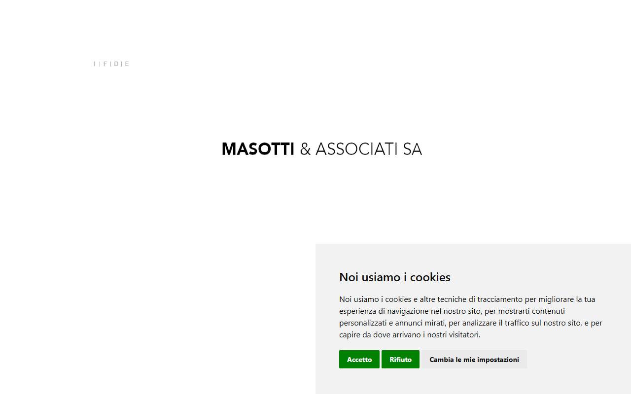 Anteprima del sito: Masotti & Associati SA