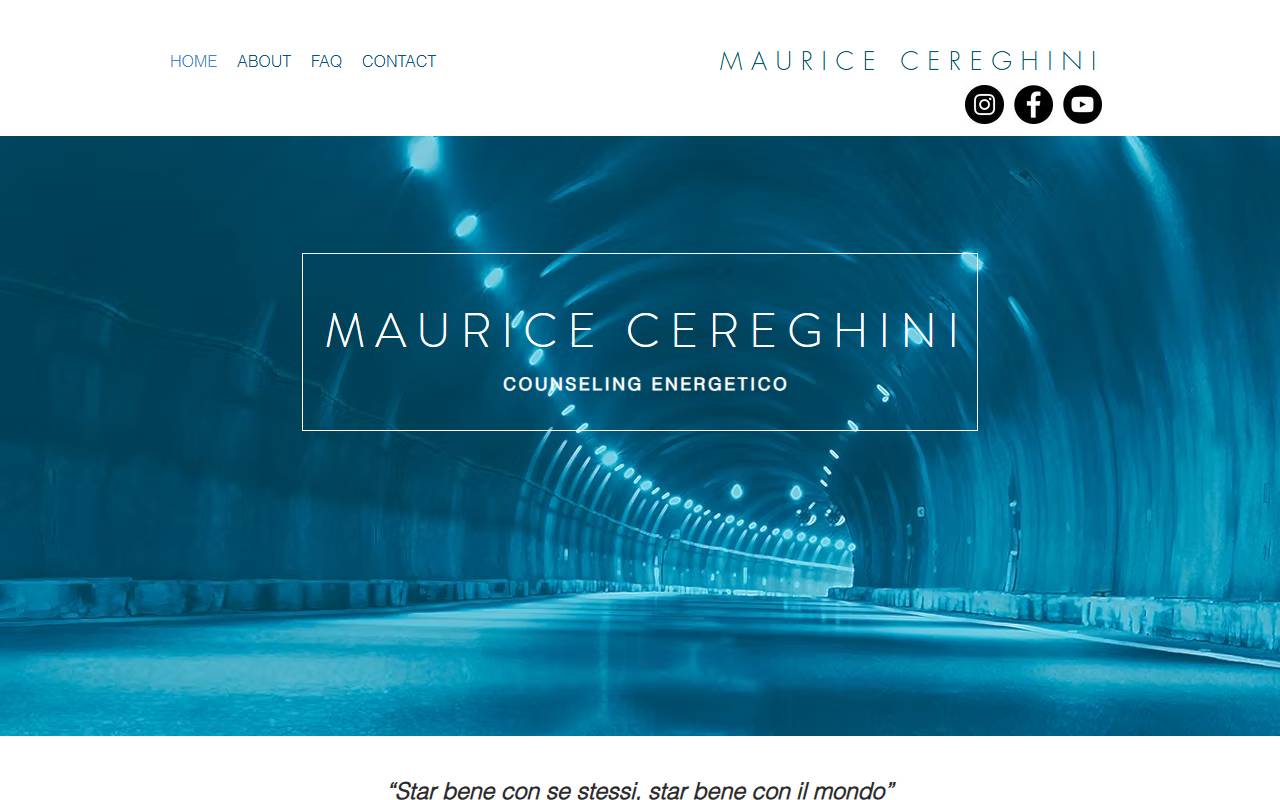 Anteprima del sito: Maurice Cereghini Holding Sagl