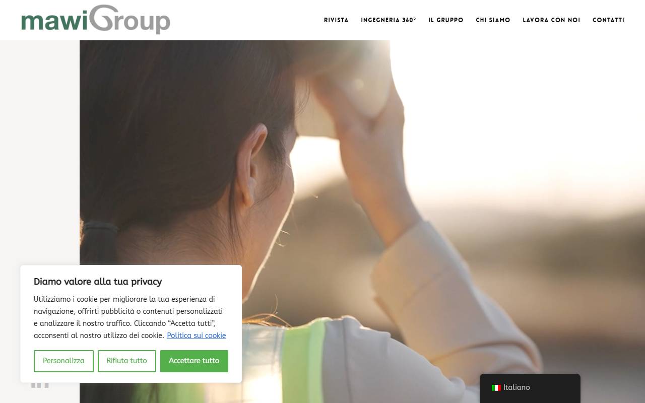 Anteprima del sito: mawi group sa