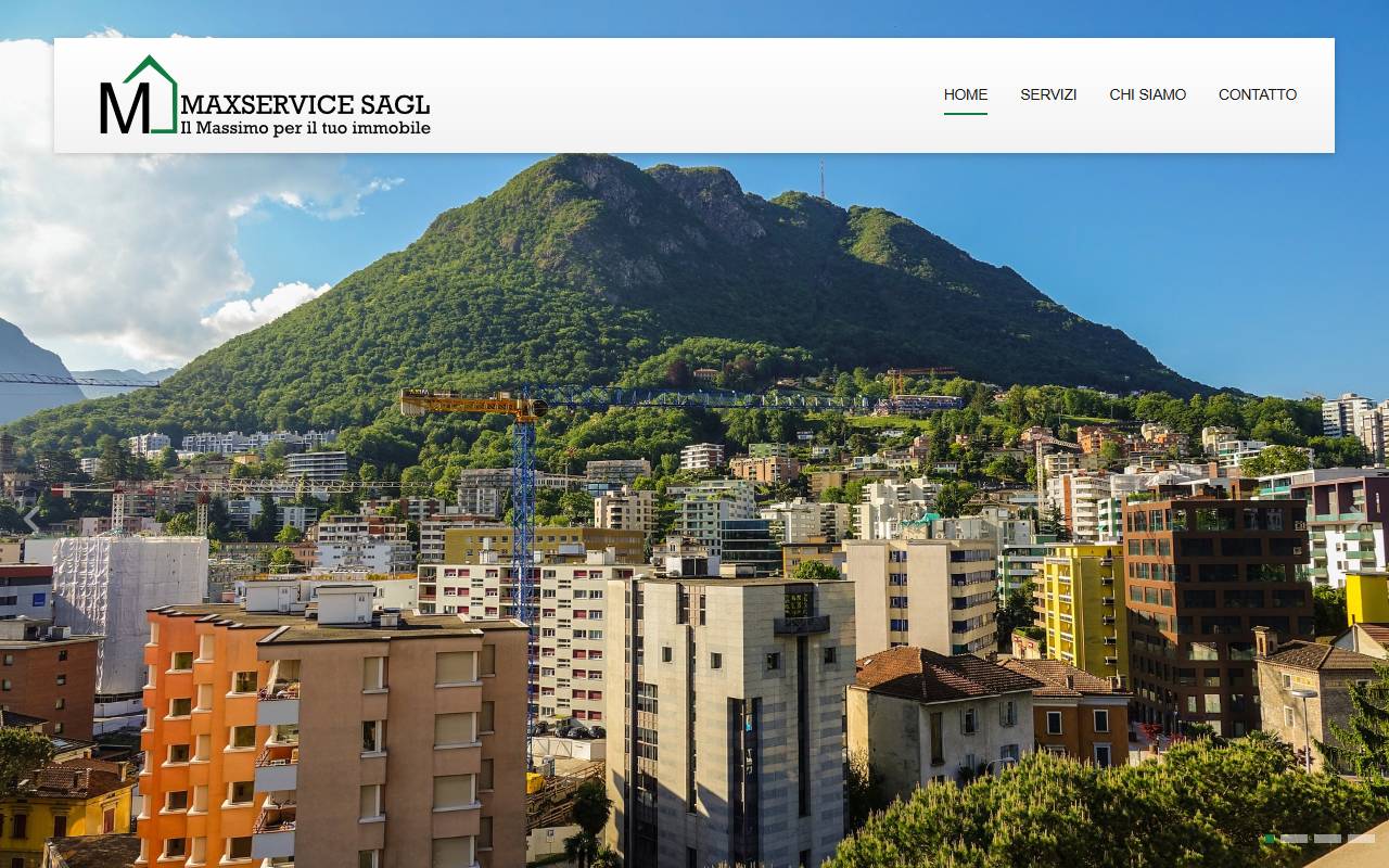 Anteprima del sito: Max Service Sagl