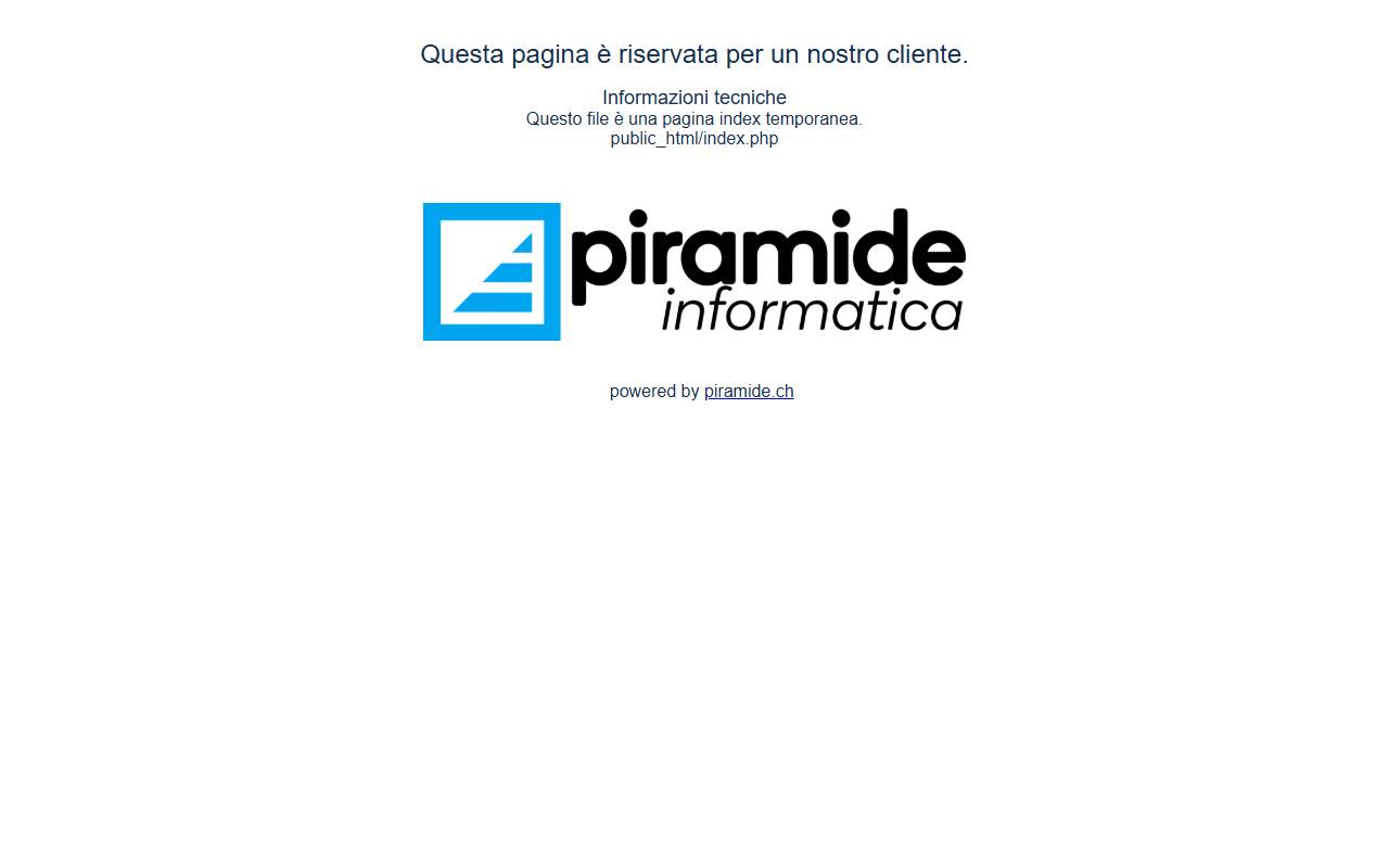 Anteprima del sito: Mazza e Testori SA