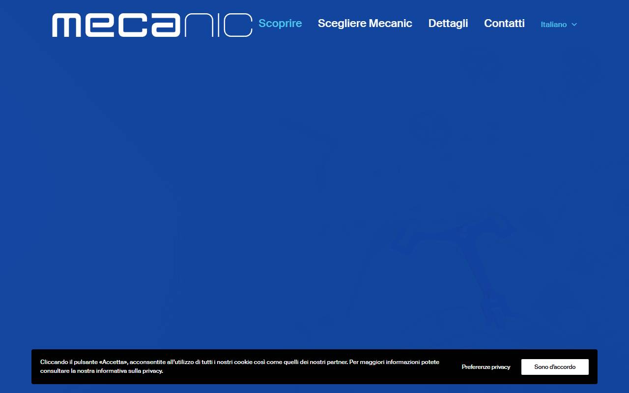 Anteprima del sito: Mecasoft SA