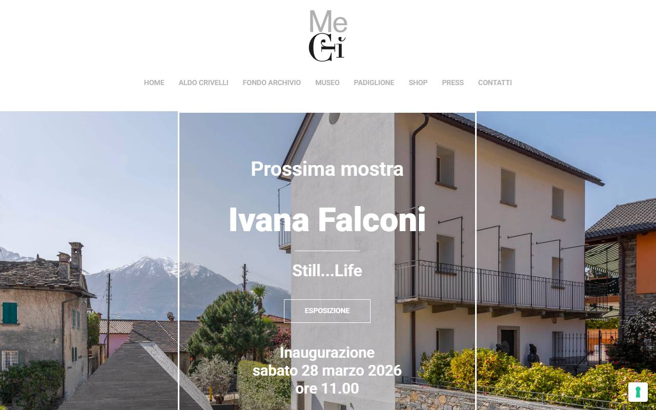 Anteprima del sito: FONDAZIONE MUSEO MECRÌ