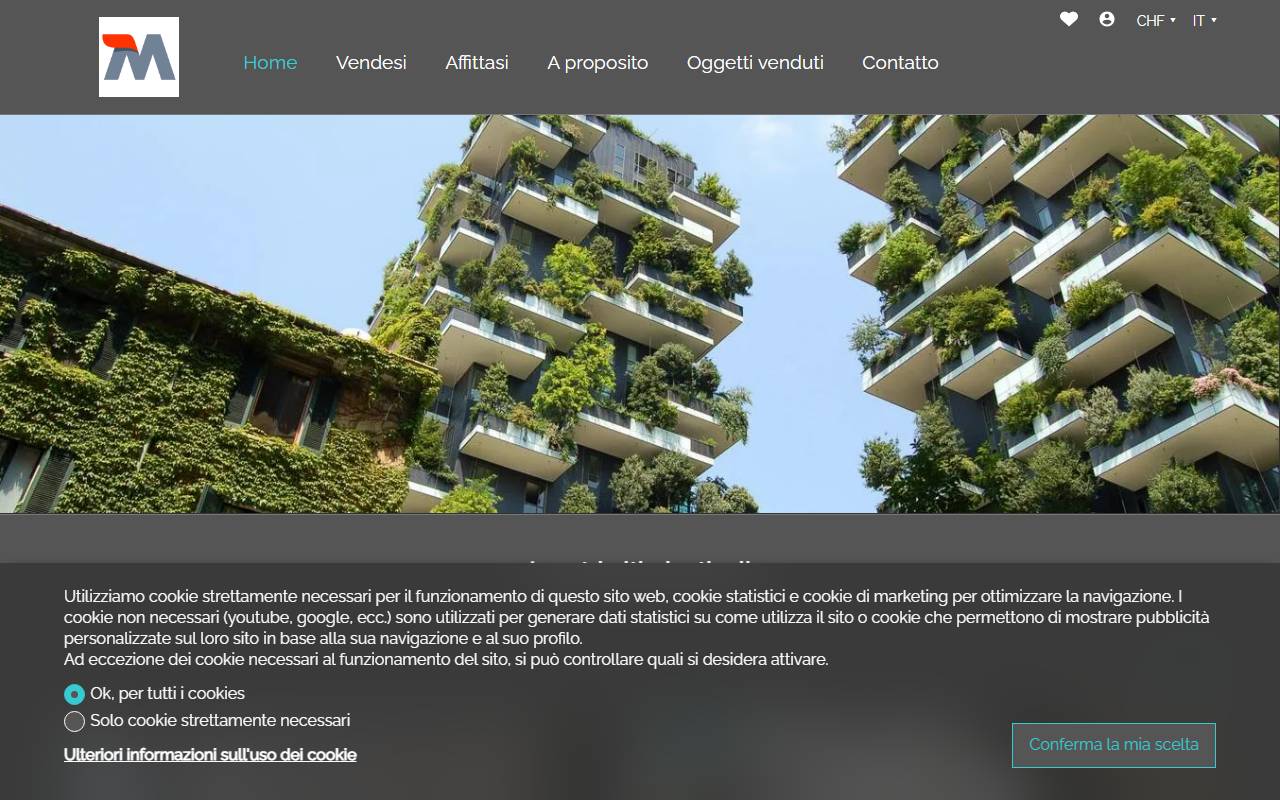 Anteprima del sito: Mediagest SA
