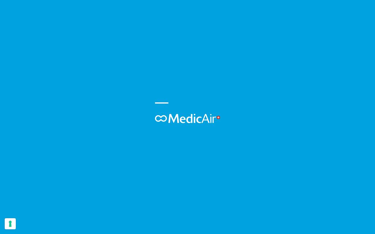 Anteprima del sito: MedicAir Suisse SA