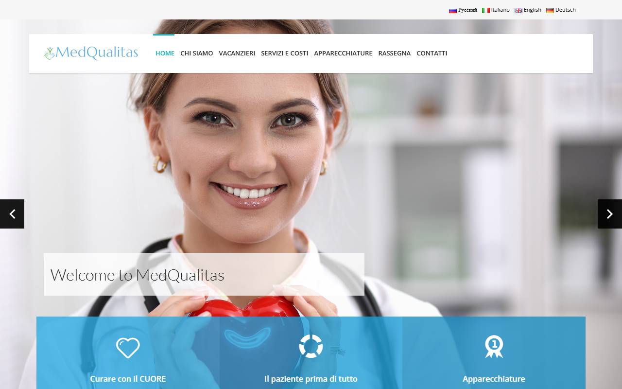 Anteprima del sito: MedQualitas SA