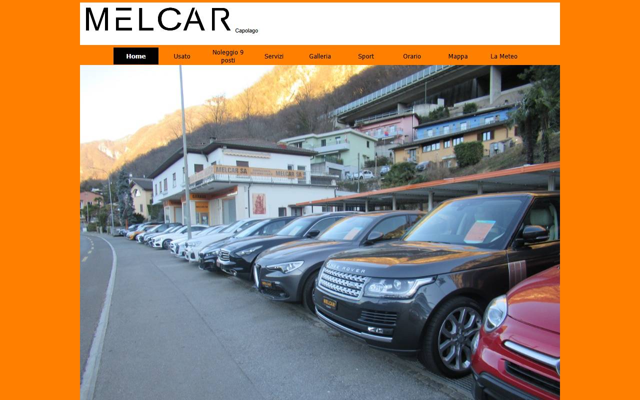 Anteprima del sito: MELCAR SA
