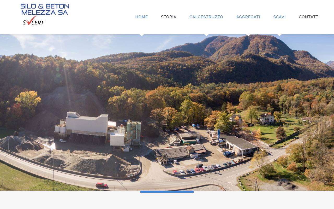 Anteprima del sito: Silo & Beton Melezza SA
