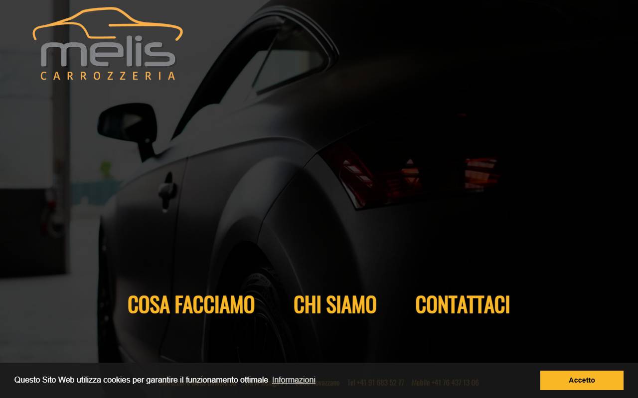 Anteprima del sito: MELIS DANIELE SA