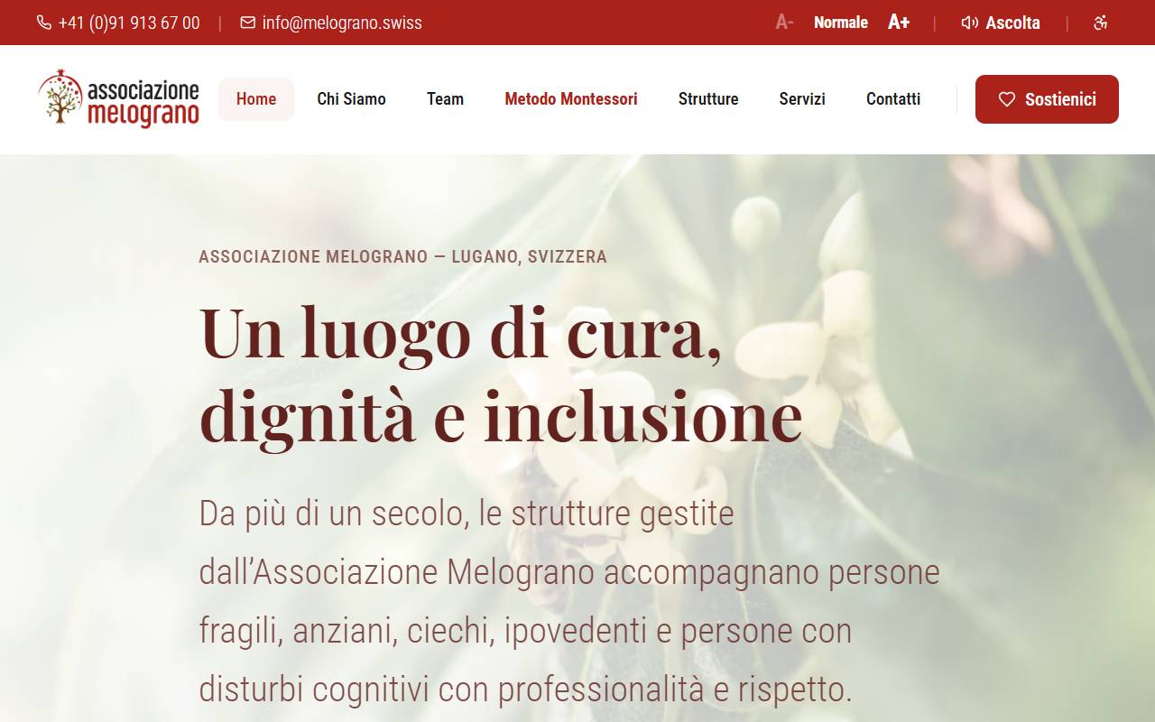 Anteprima del sito: Società Ticinese per l'Assistenza dei Ciechi