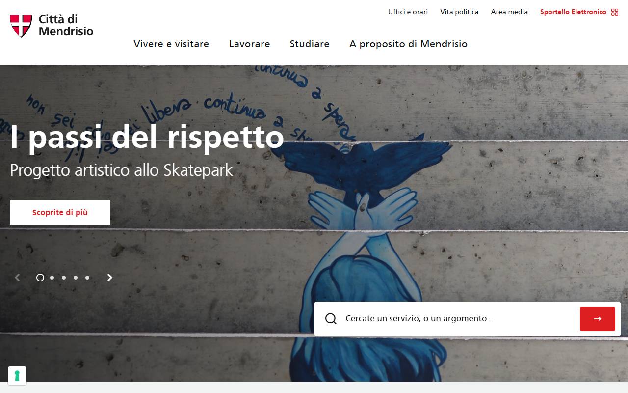 Anteprima del sito: Mendrisio Rehab SA