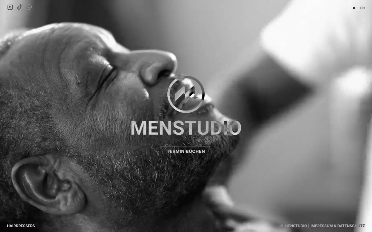Anteprima del sito: MENSTUDIO di Davide Pepe