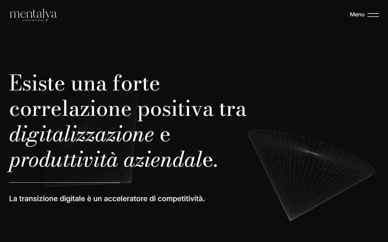 Anteprima del sito: Mentalya Sagl