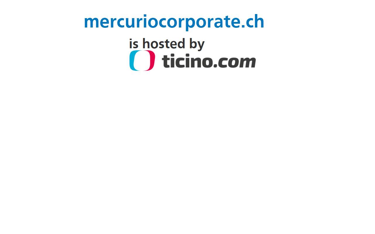 Anteprima del sito: Mercurio Corporate SA