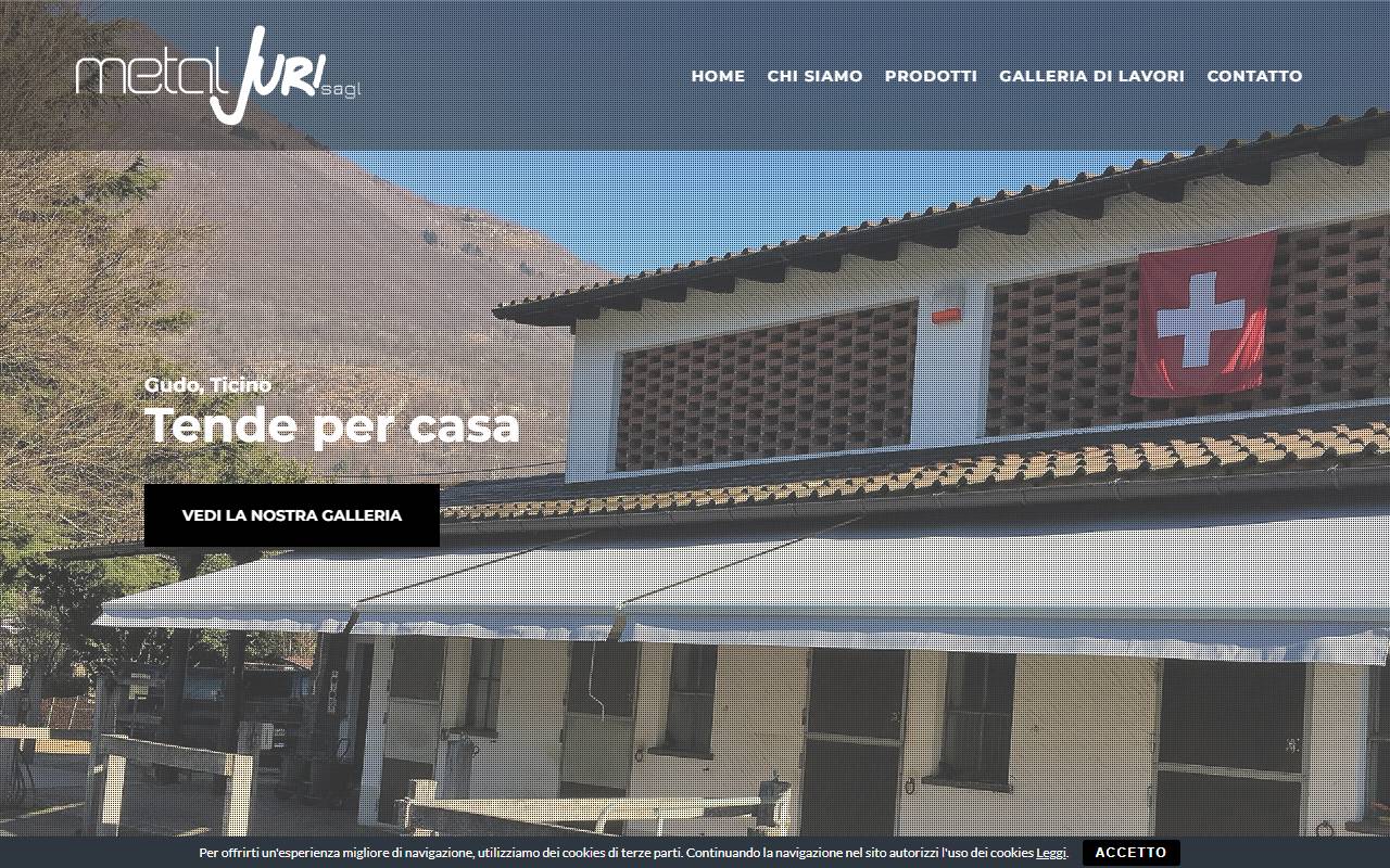 Anteprima del sito: Metal Juri Sagl