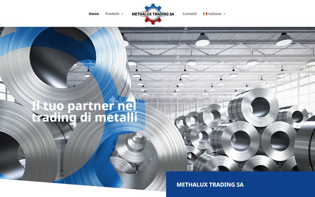 Anteprima del sito: Methalux Trading SA