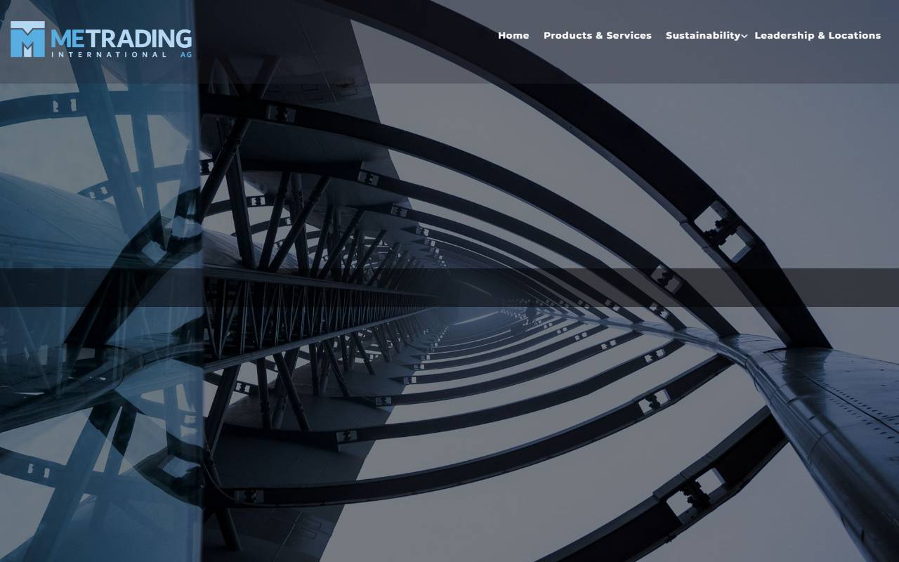 Anteprima del sito: METRADING INTERNATIONAL AG