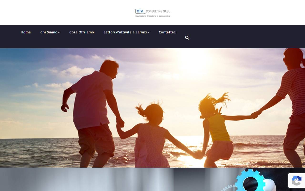 Anteprima del sito: MFA Consulting Sagl