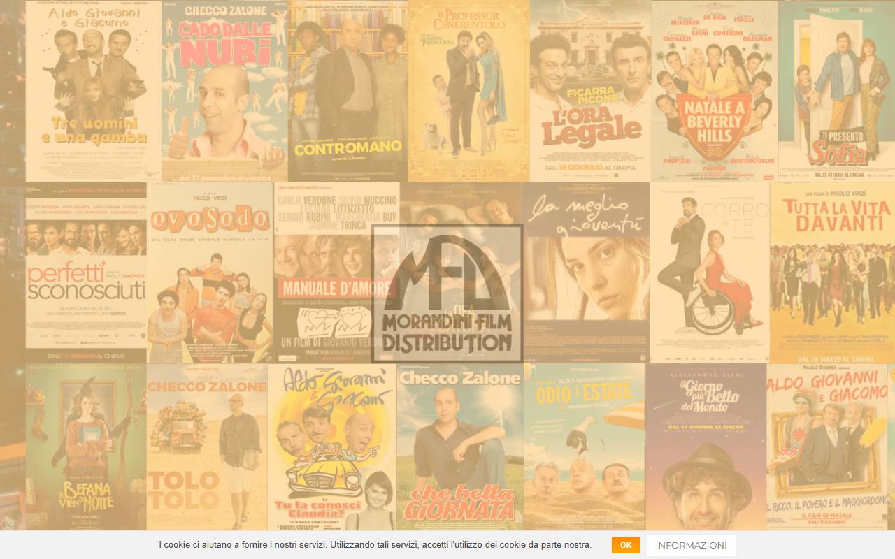 Anteprima del sito: M.F.D. Morandini Film Distribution Sagl