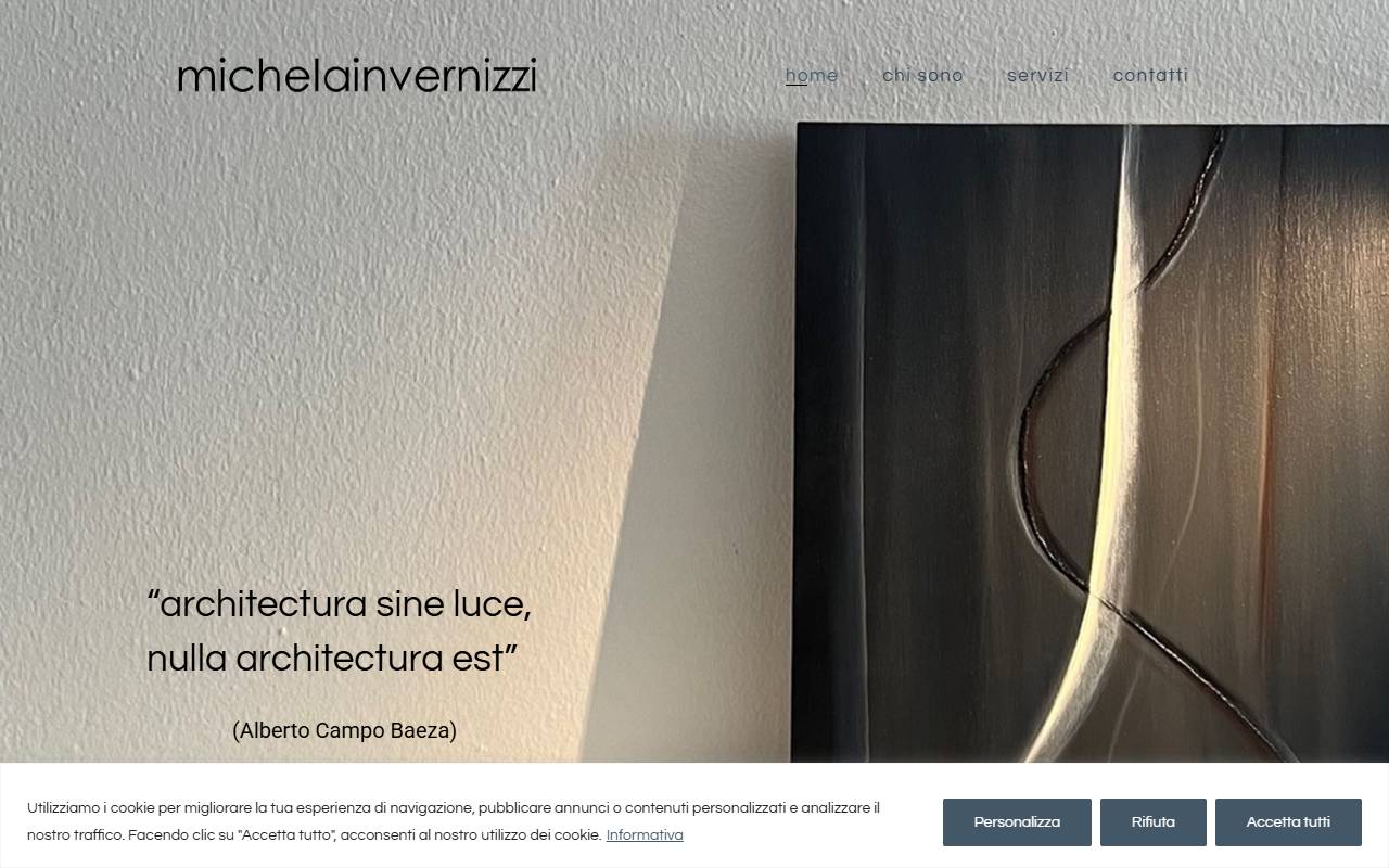 Anteprima del sito: michela invernizzi