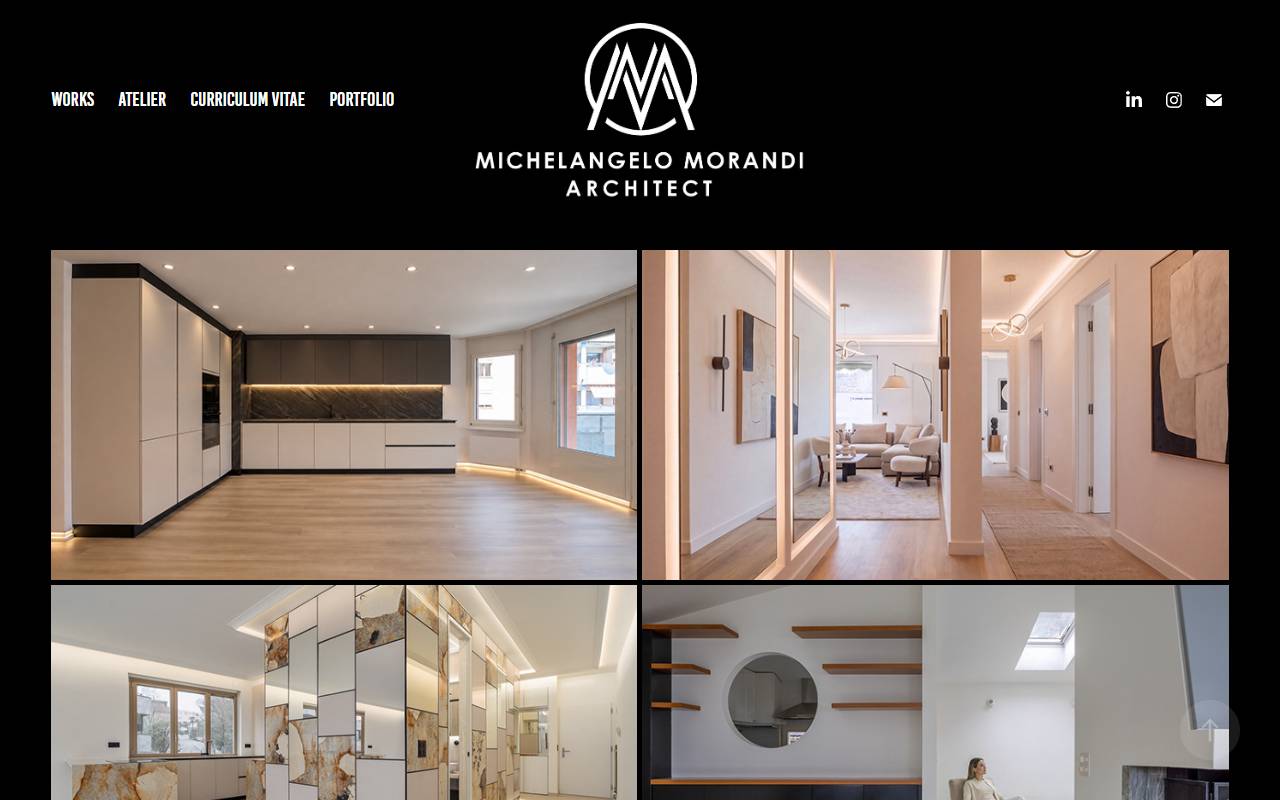Anteprima del sito: Michelangelo Morandi Architetto