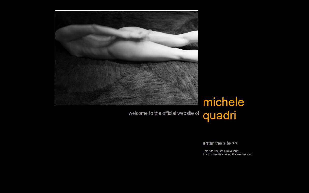 Anteprima del sito: Michele Quadri Sagl
