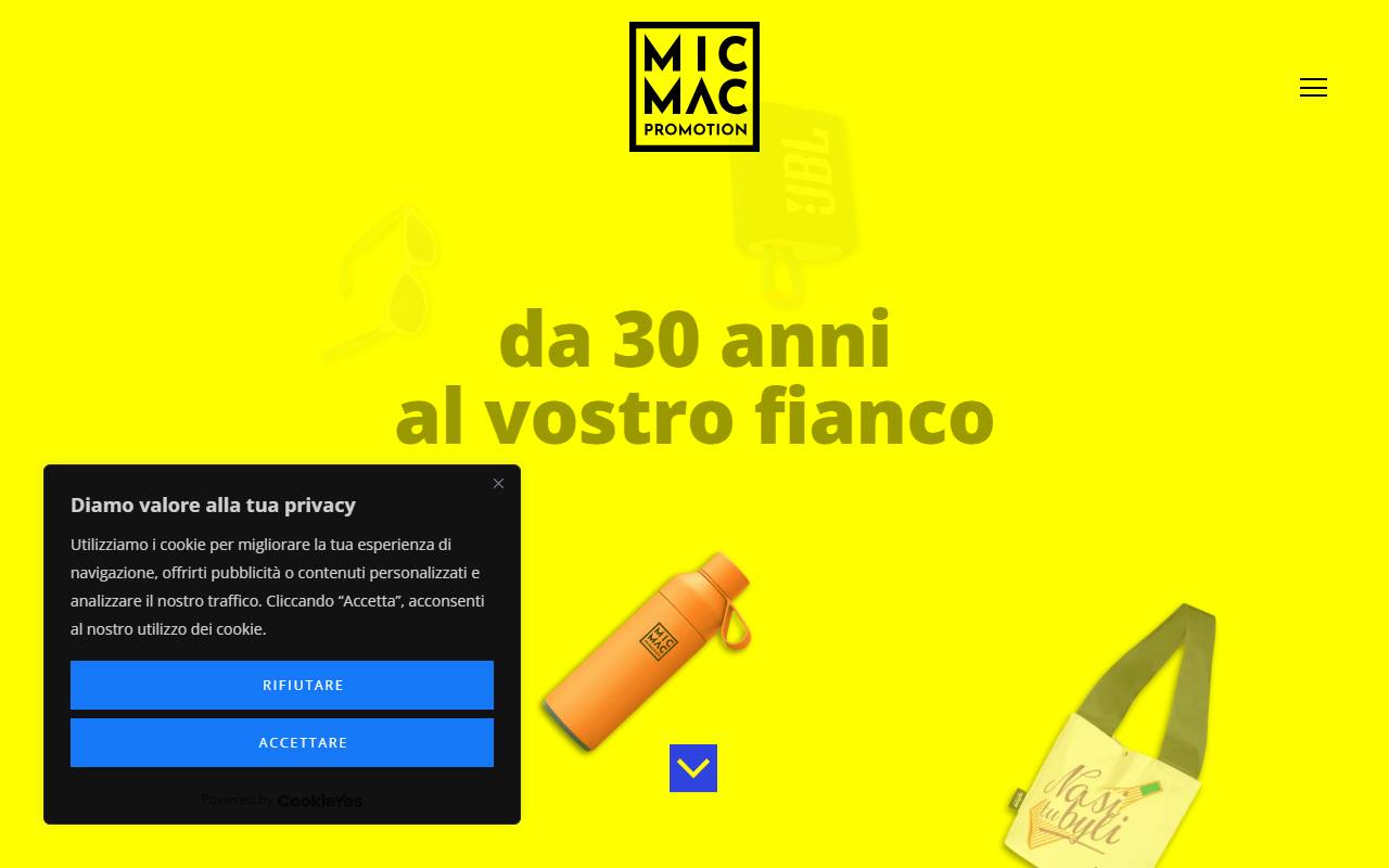 Anteprima del sito: MIC MAC Promotion Sagl