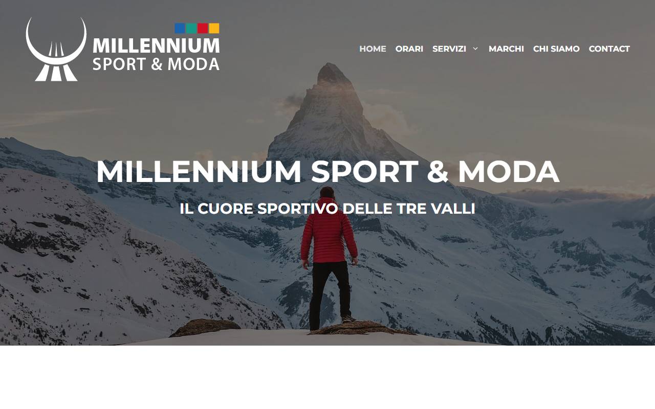 Anteprima del sito: MILLENNIUM SPORT DI MANCINA MARIO