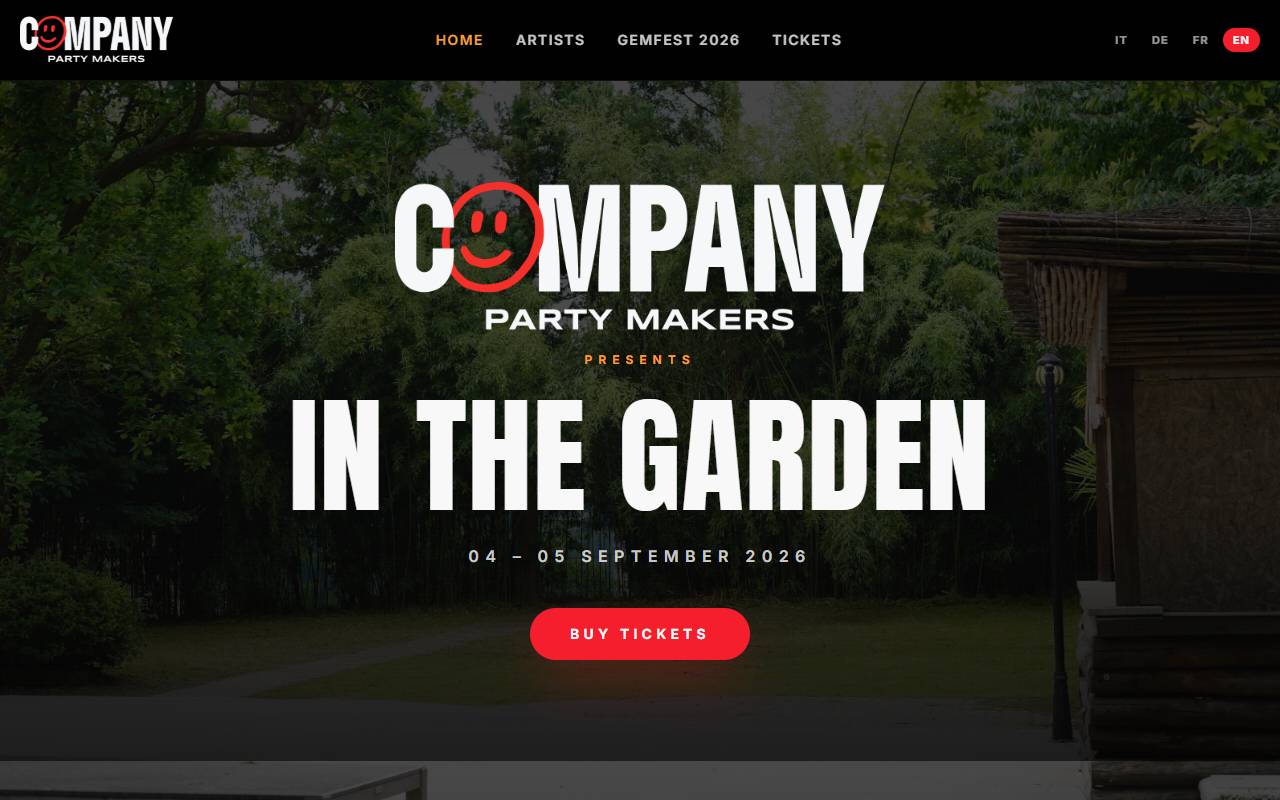 Anteprima del sito: MK Company Sagl