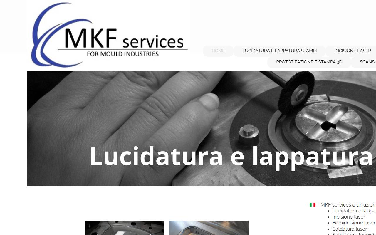 Anteprima del sito: MKF Services Sagl