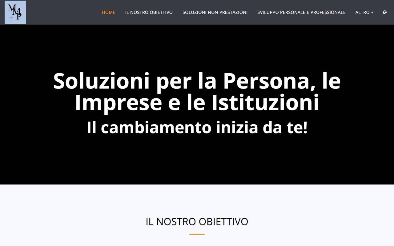 Anteprima del sito: Mazzali Management Plus SAGL