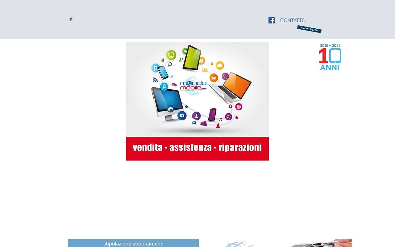 Anteprima del sito: MondoMobile di Fera