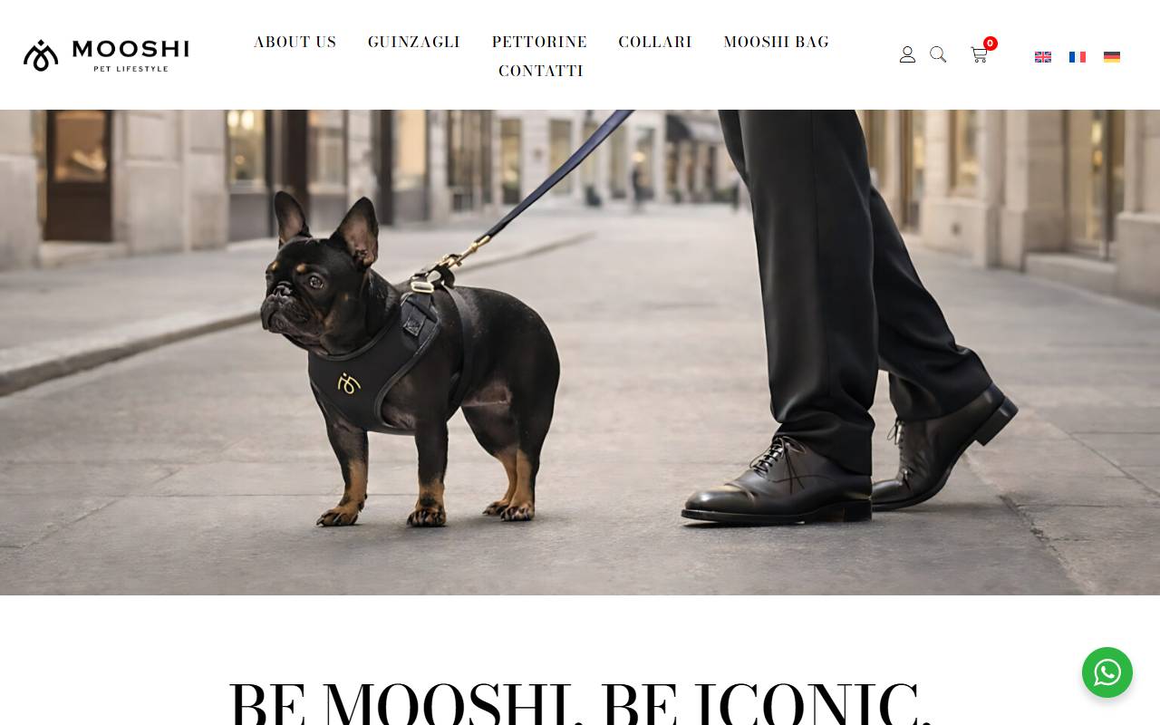 Anteprima del sito: Mooshi Unlimited Sagl