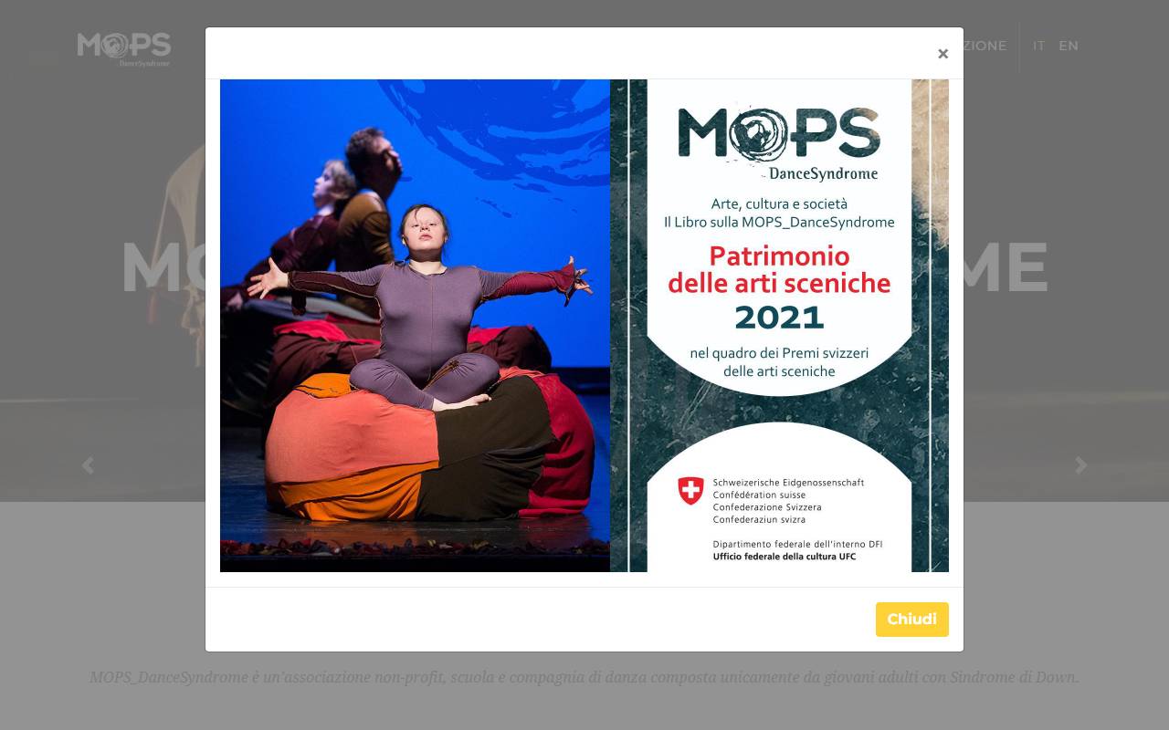 Anteprima del sito: MOPS Dance Syndrome