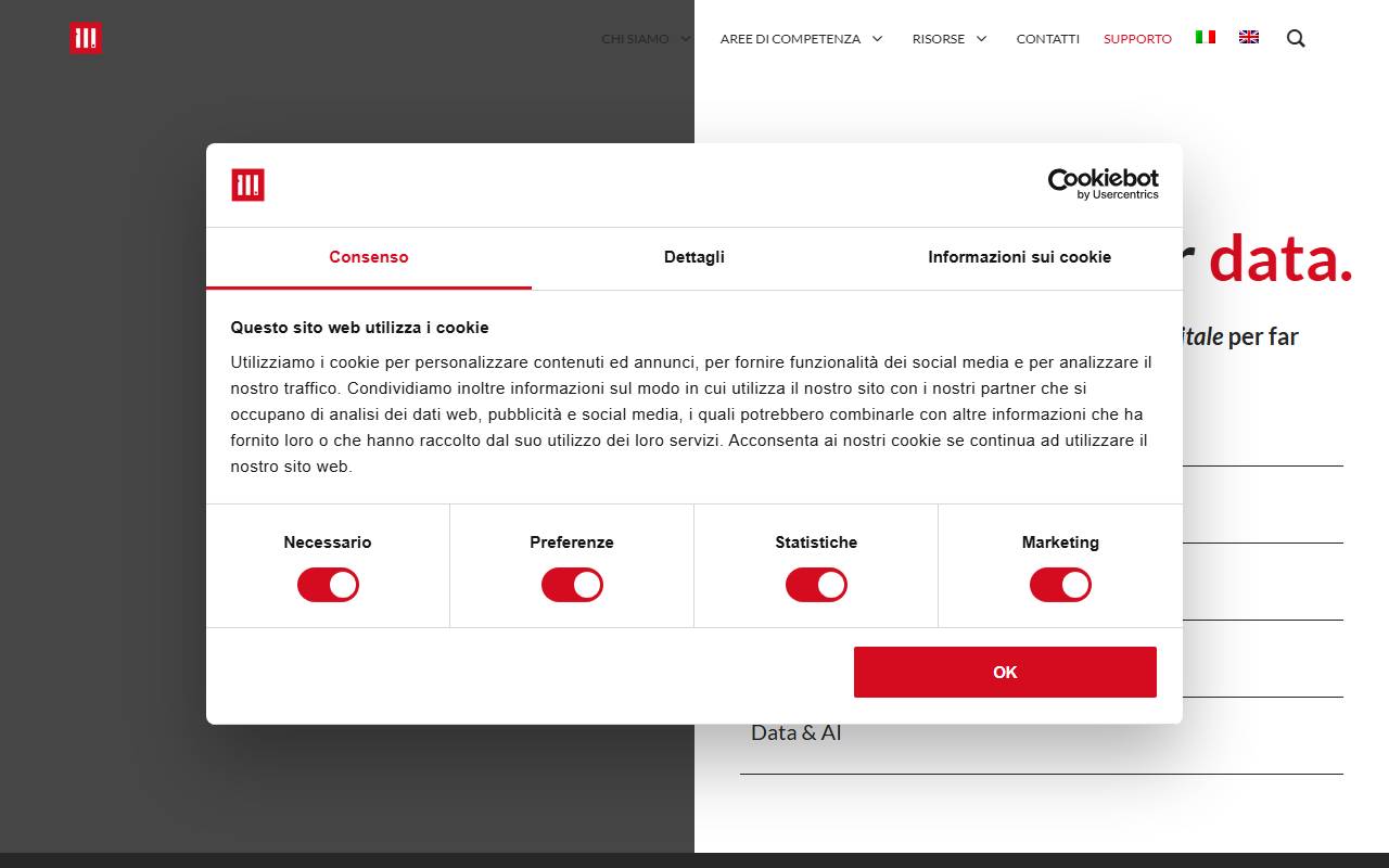 Anteprima del sito: Moresi.Com SA