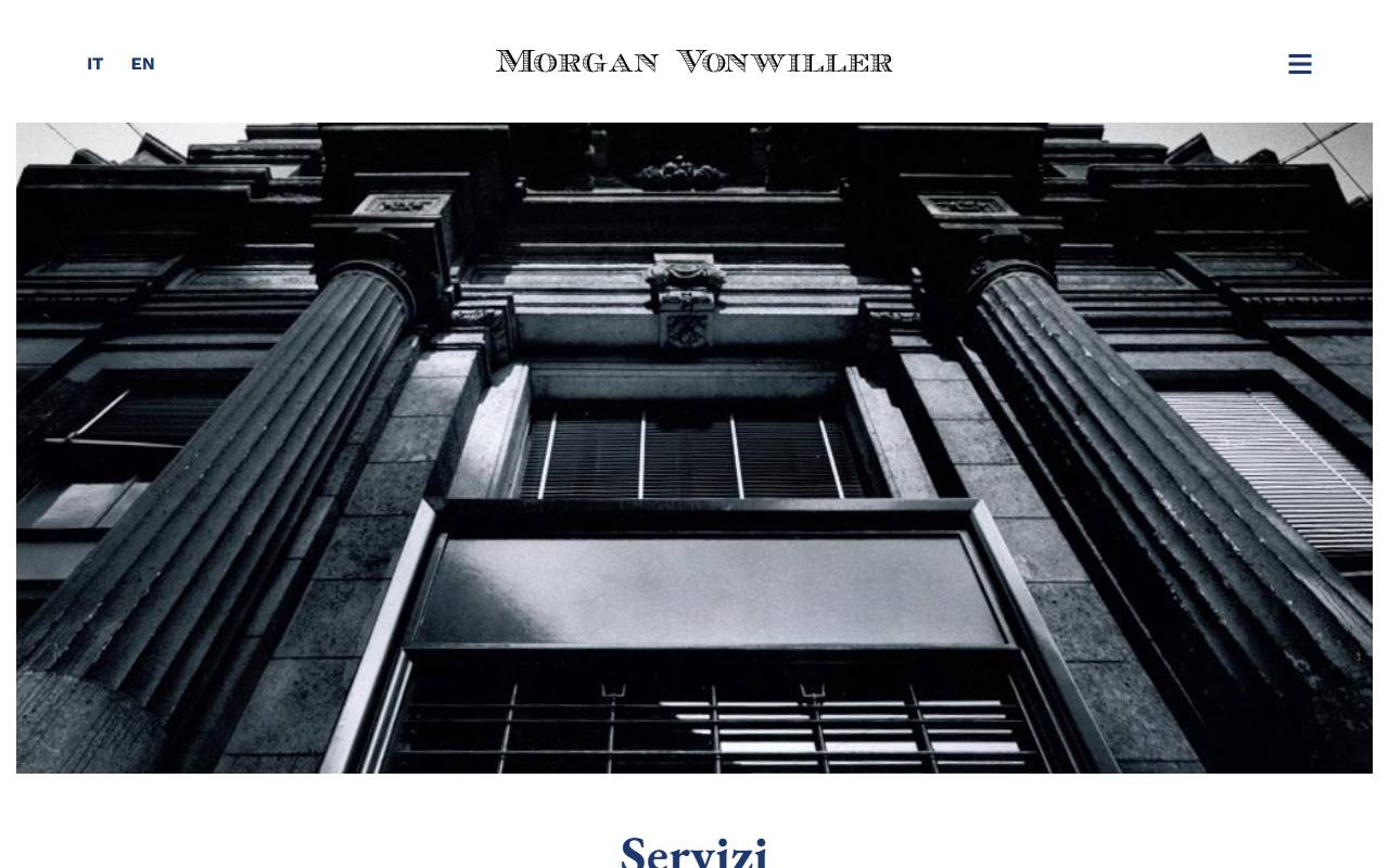 Anteprima del sito: MORGAN VONWILLER SA