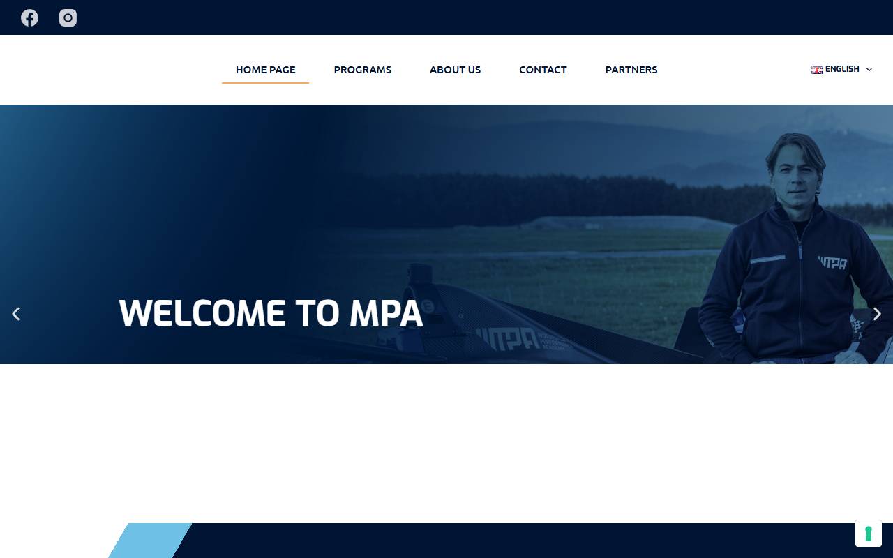 Anteprima del sito: MOTORSPORT PERFORMANCE ACADEMY SAGL