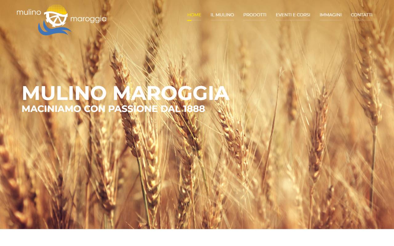 Anteprima del sito: Mulino Maroggia
