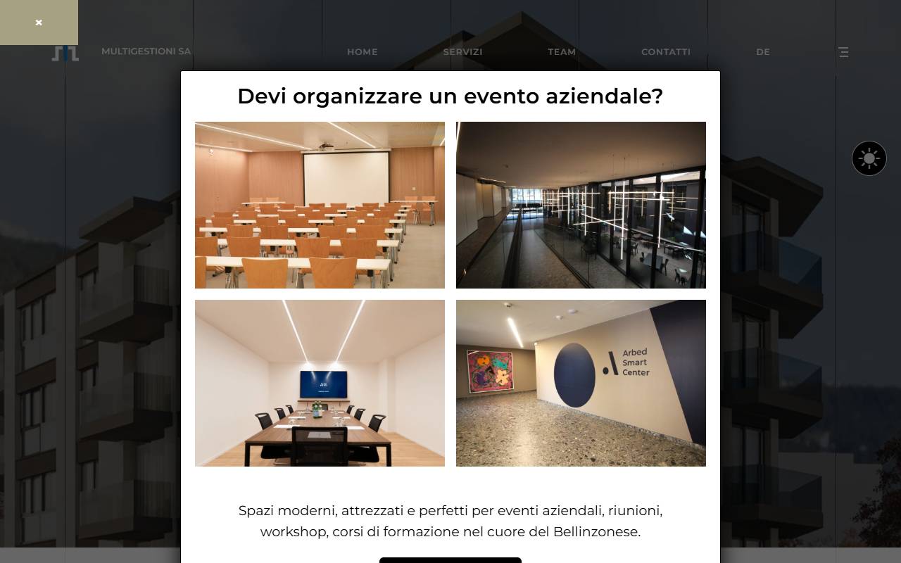 Anteprima del sito: Multigestioni SA