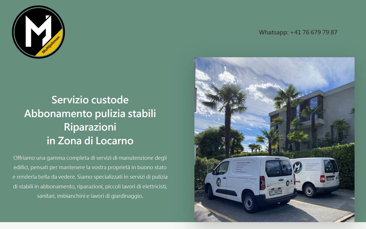 Anteprima del sito: Multijobman di Robert Bozovic