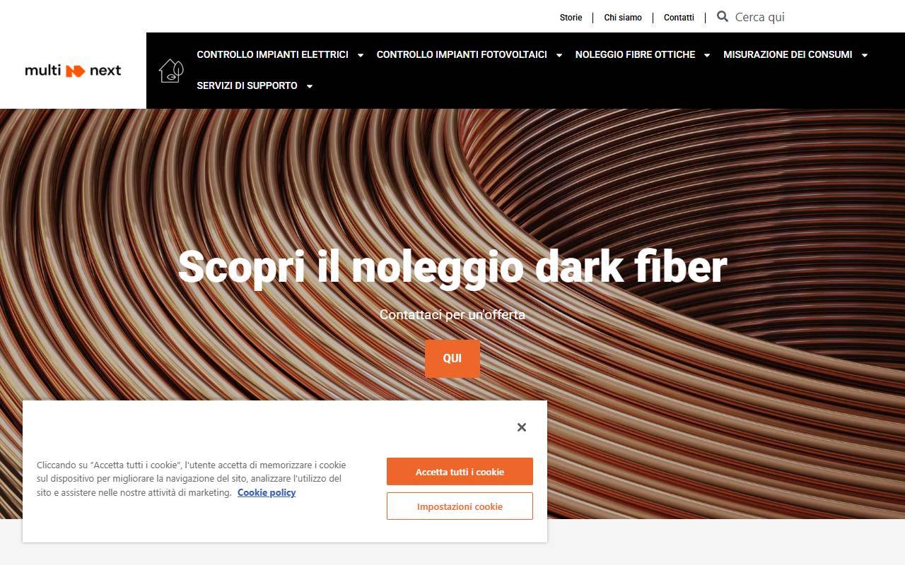 Anteprima del sito: MULTI NEXT SA