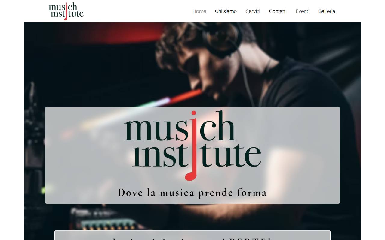 Anteprima del sito: MUSICH INSTITUTE di Torre Pugliese Lucia