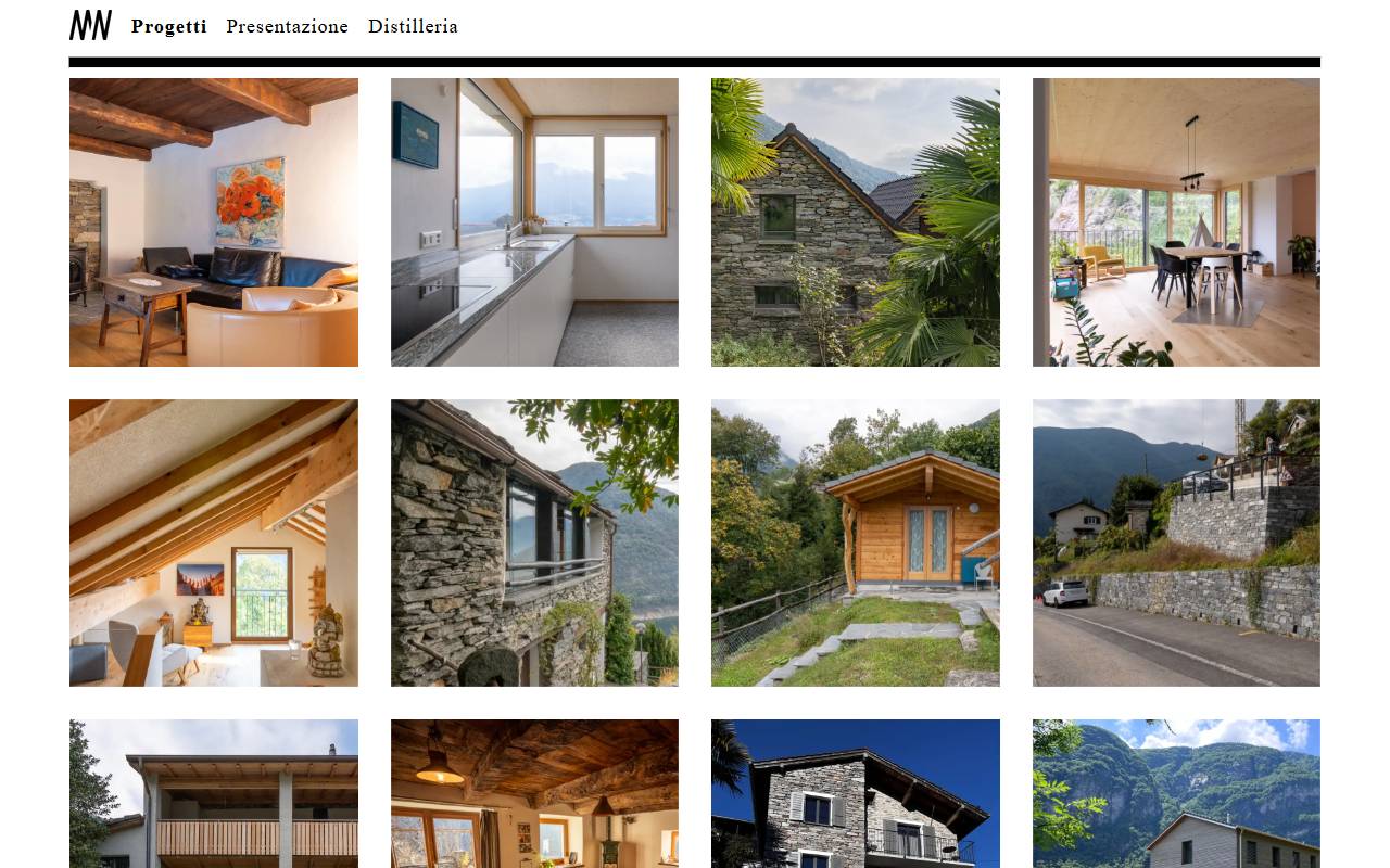 Anteprima del sito: MW Architettura Sagl