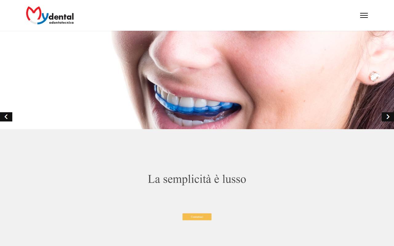 Anteprima del sito: Mydental Sagl