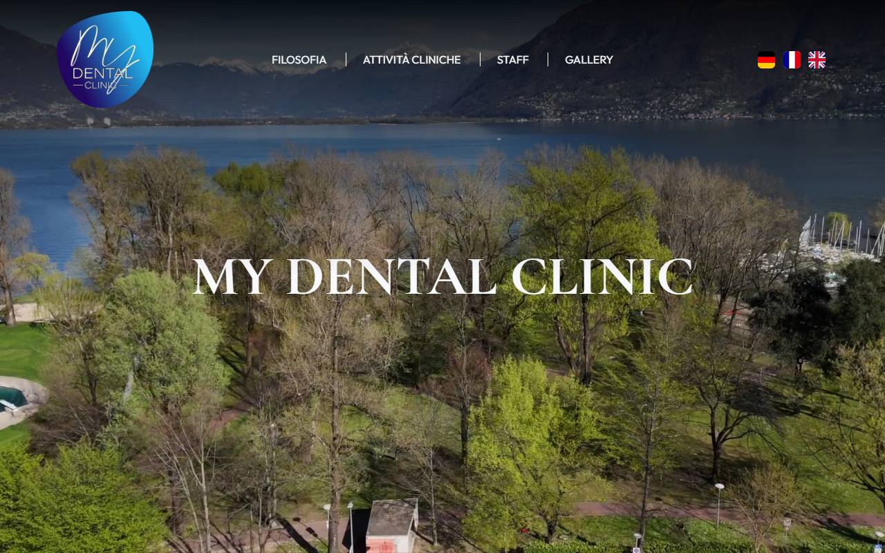 Anteprima del sito: My Dental Clinic SA