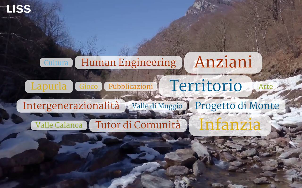 Anteprima del sito: LISS - Laboratorio di ingegneria dello Sviluppo Schürch, titolare Dieter Schürch