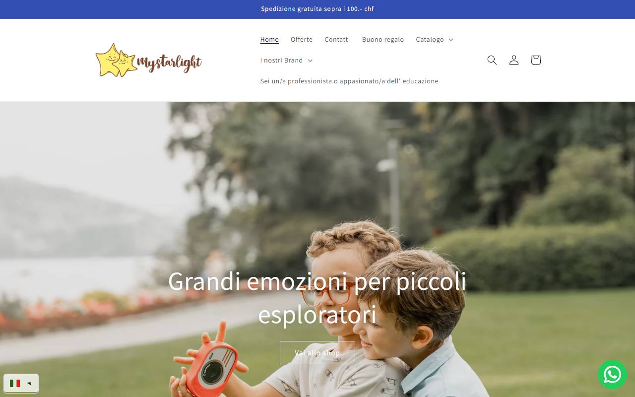 Anteprima del sito: mystarlight di Sladjana Pansera