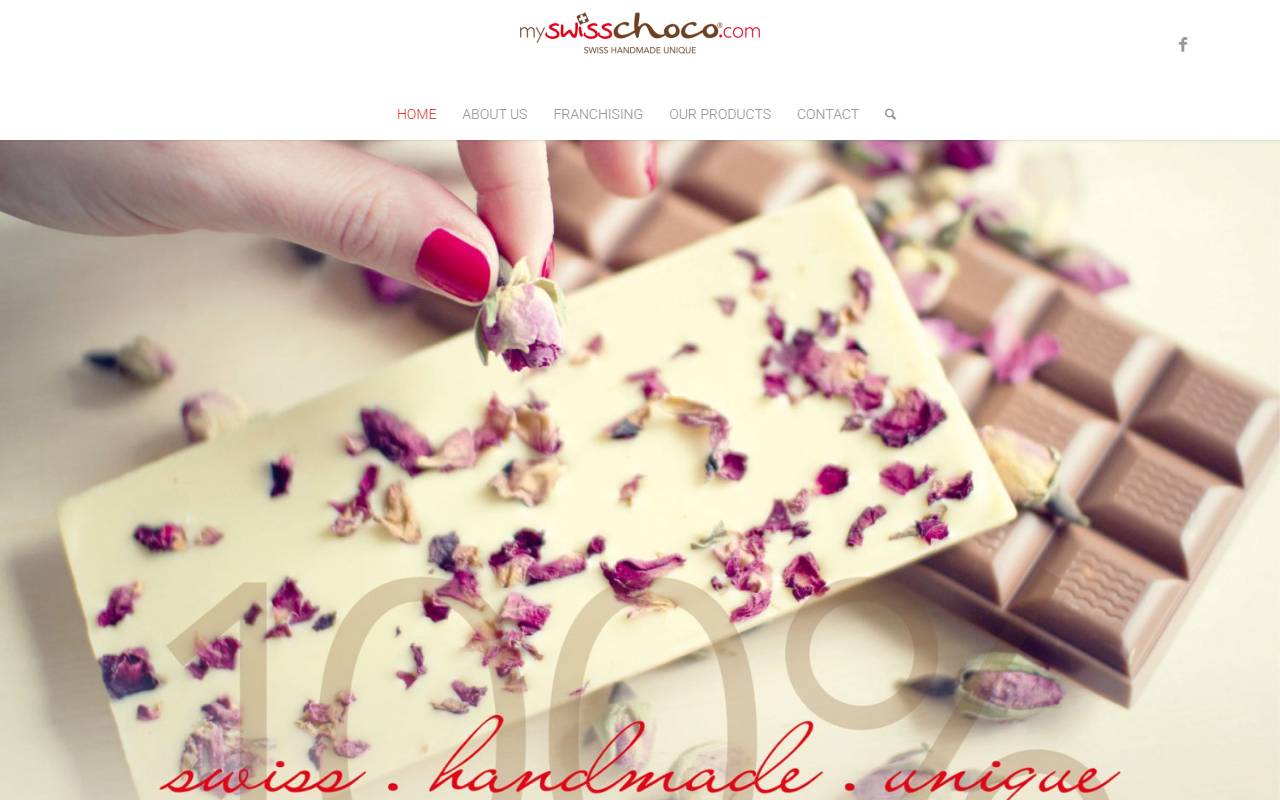 Anteprima del sito: mySwissChoco SA