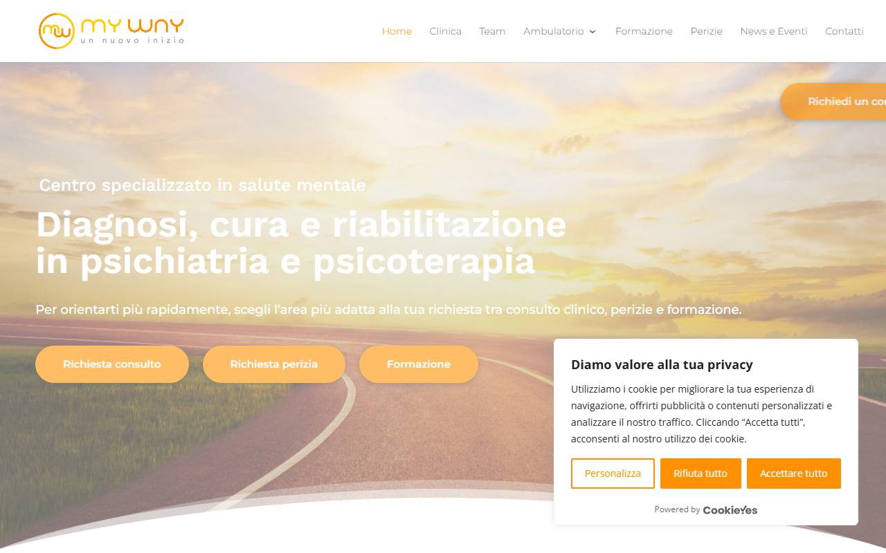 Anteprima del sito: MY WAY Services SA